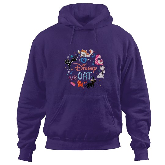 Discover Disney I Love My Disney Cat Premium Hoodies