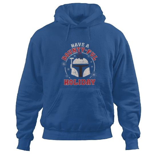 Boba Fett Have A Bounty-Ful Holiday Christmas Hoodies, Funny Disney Star Wars Hoodies