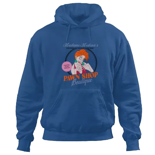 Retro Disney Madame Medusa The Rescuers Villains Pawn Shop Hoodies