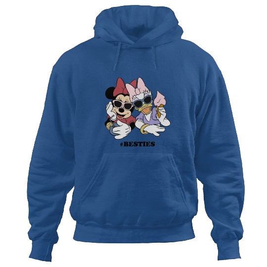 Retro Minnie and Daisy Hoodies, Disney Bestie Hoodies, Minnie Mouse Hoodies, Disney Girl Trip, Disney Matching Hoodies