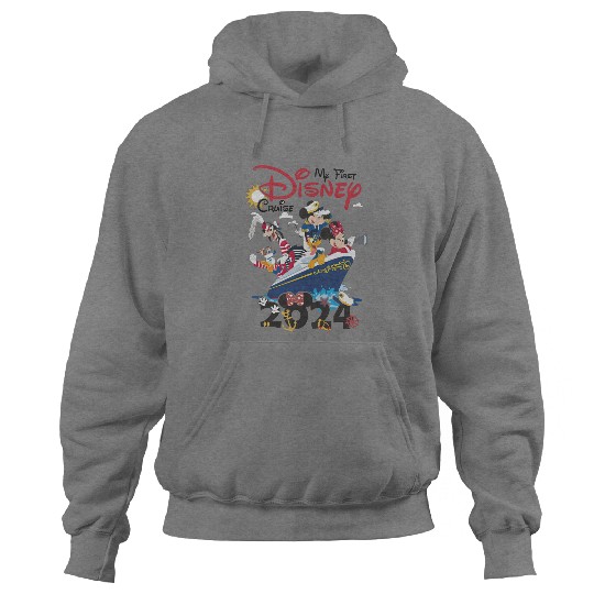 My First Disney Cruise 2024 Hoodies, Captain Mickey Mouse And Friends Hoodies