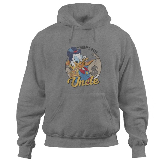 Disneys Ducktales Scrooge Mcduck World's Best Uncle Hoodies