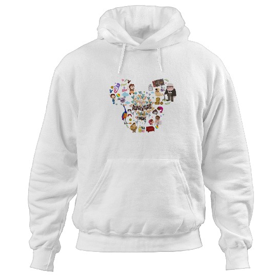 Up Movie  Hoodies, Adventure Is Out There Hoodies, Disney Up Hoodies