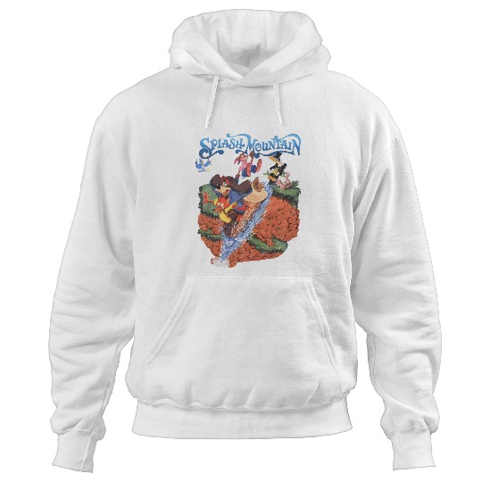 Vintage Disney Splash Mountain Hoodies, Disney Mountain Hoodies, Brer Rabbit, Brer Bear, Water Ride Disneyworld Hoodies
