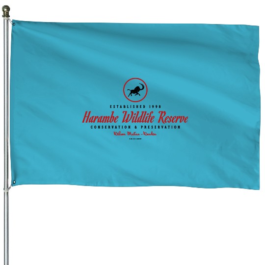 Harambe Wildlife Reserve (Alternate) - Theme Park Series - Disney - House Flags