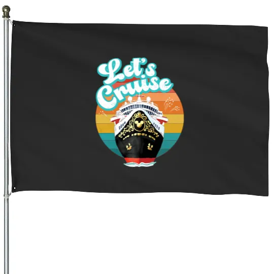 House Flags Disney Cruise Tank, Disney House Flags