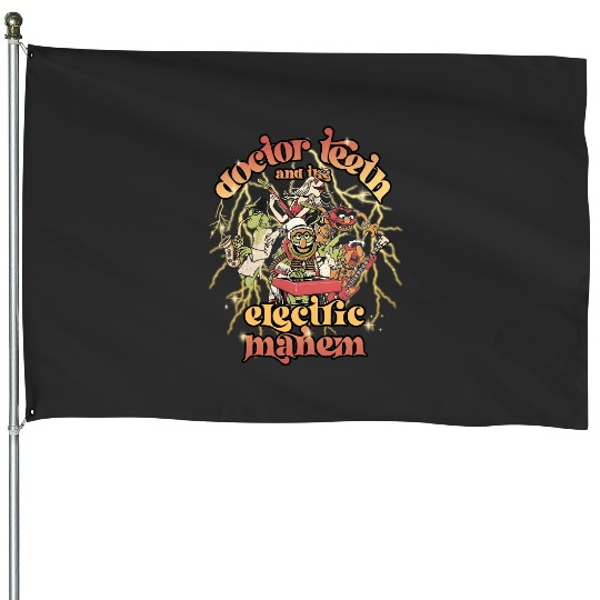 Disney Muppets Doctor Teeth And The Electric Mayhem Poster House Flags