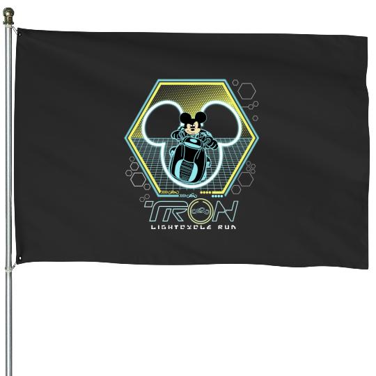 Disney Tron Lightcylce Run Ride House Flags, Mickey Tron Bike, Disney Trip