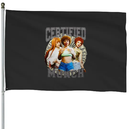 Certified Munch House Flags, Ice Spice Certified Munch House Flags, Ice Spice House Flags, Ice Spice Rapper House Flags