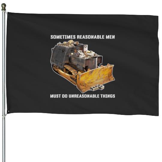 Killdozer House Flags