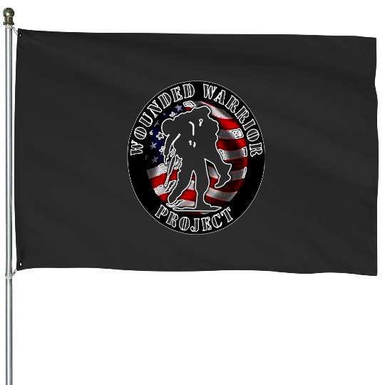 WOUNDED Warrior Project usa House Flags