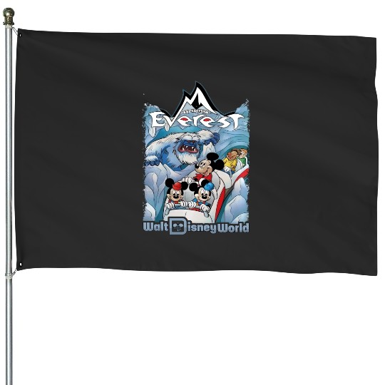 Disney Mountain House Flags, Expedition Everest House Flags, Disney House Flags