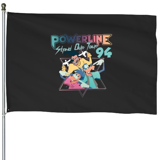 Disney Powerline Stand Out Tour 94 House Flags, Comfort Colors House Flags