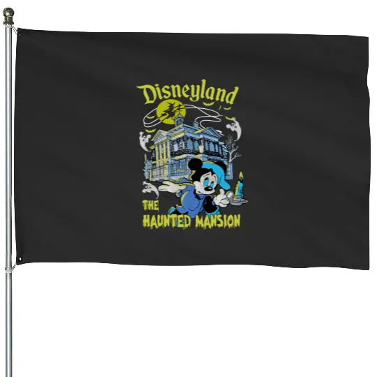 Disneyland Haunted Mansion House Flags