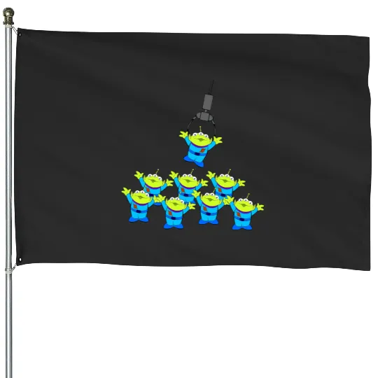 Toy Story Many Little Men House Flags, Toy Story Characters House Flags, Disney House Flags