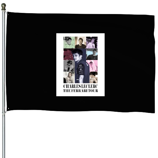Charles leclerc eras tour Active House Flags