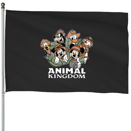 Disney Animal Kingdom House Flags, Disney Ears House Flags