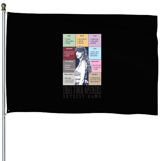 Eras Tour Setlist(3) House Flags