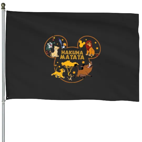 Hakuna Matata Tank, Disney Lion King Tank, Animal Kingdom Tank, Lion King Tank House Flags