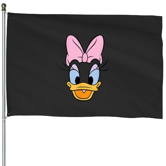 Disney Daisy Duck Big Face House Flags, Daisy Duck Big Portrait House Flags