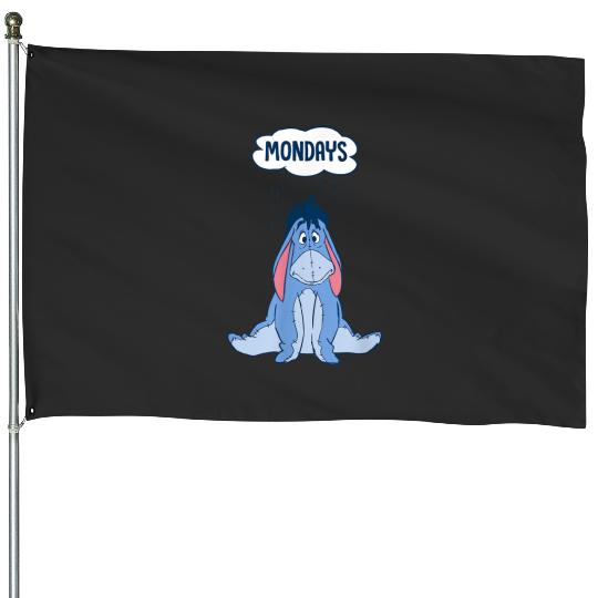 Disney Pooh Mondays Eeyore House Flags