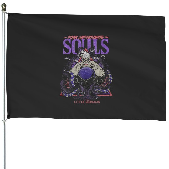 Disney The Little Mermaid Ursula Crystal Ball Se House Flags
