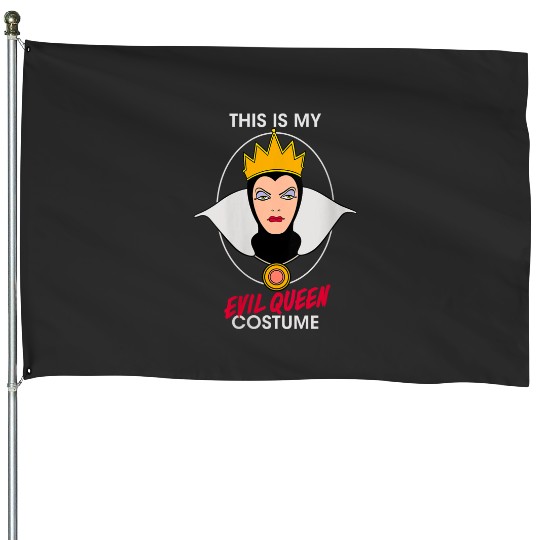 Discover Disney Villains This is My Evil Queen Costume Ha House Flags