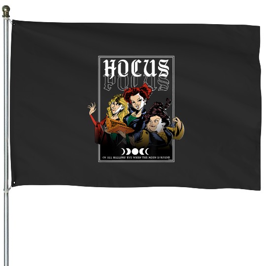 Discover Disney Hocus Pocus On All Hallows Eve House Flags