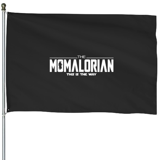 Disney Momalorian Dadalorian House Flags