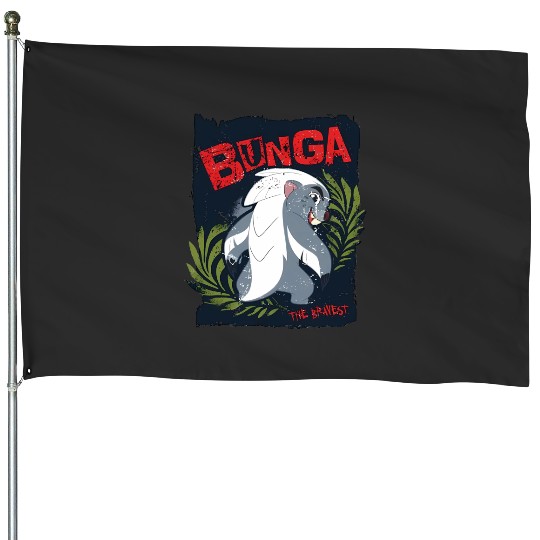 Disney The Lion Guard Bunga House Flags, Vintage Bunga House Flags, Disneyland House Flags