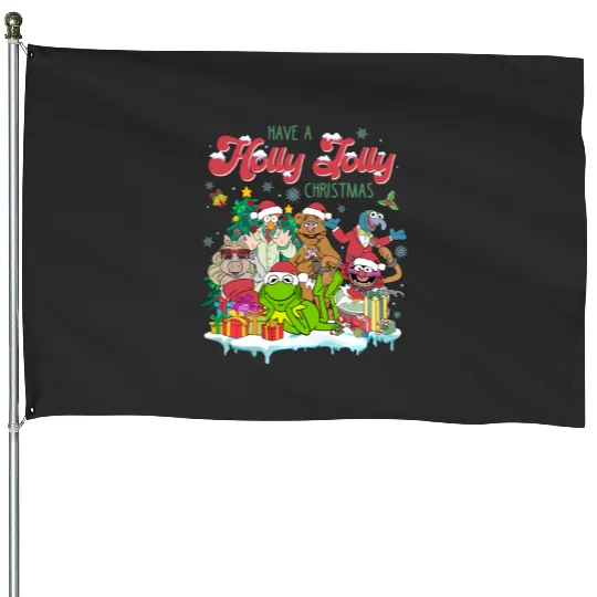The Muppets Christmas Disney House Flags