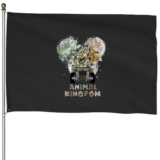 Animal Kingdom Safari House Flags, Disney Safari House Flags