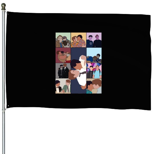 the Heartstopper Eras Tour House Flags