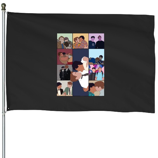 the Heartstopper Eras Tour House Flags