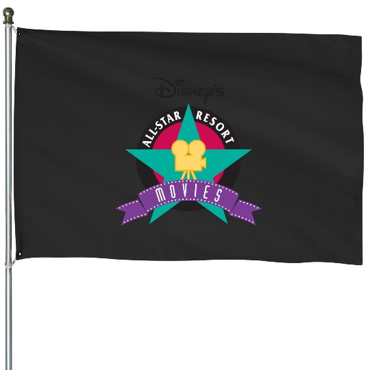 disneys all star resort movies House Flags