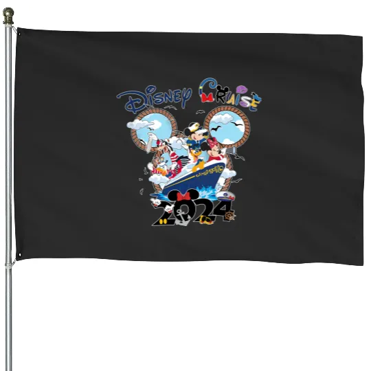 Disney Cruise Family 2023, Disney Cruise Group House Flags, Disney Family House Flags, Disney 2023 House Flags