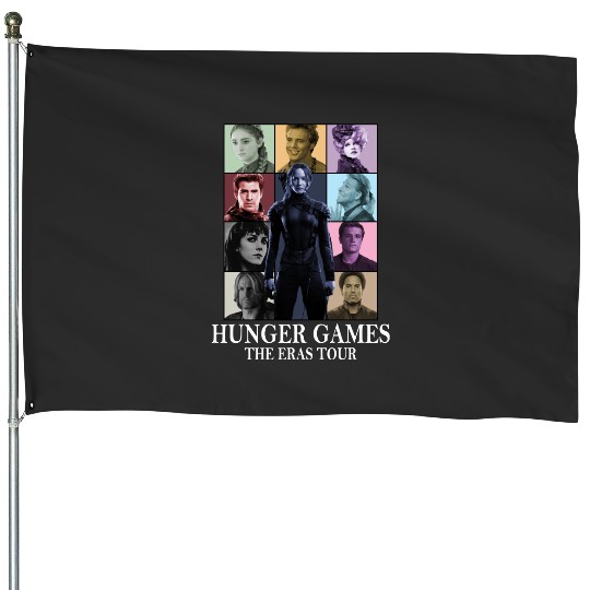 Eras Tour - Hunger Games House Flags