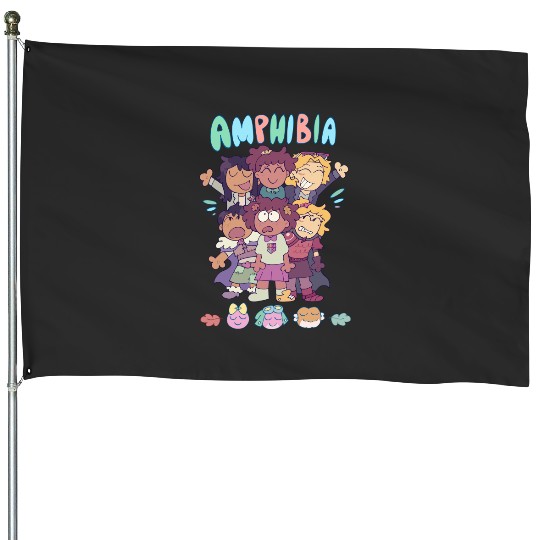 Disney Amphibia House Flags All Characters Unisex House Flags Adult House Flags