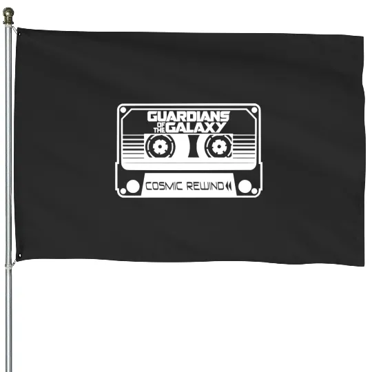 Disney Marvel Guardians of Galaxy Cosmic Rewind House Flags, Cosmic Rewind House Flags, Guardians of the Galaxy House Flags