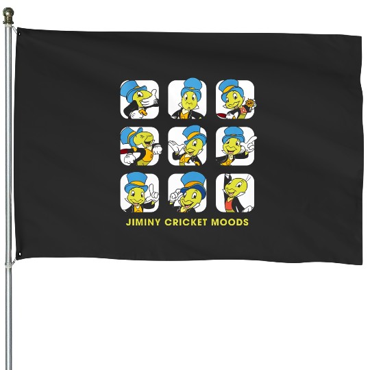 Disney Jiminy Cricket Moods House Flags