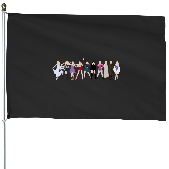 Discover Taylor Eras Midnights House Flags