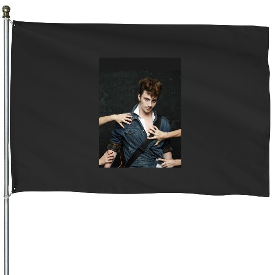 Discover aaron Taylor johnson Graphic House Flags