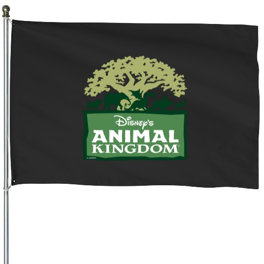 THE ANIMAL KINGDOM DISNEYS PARK House Flags