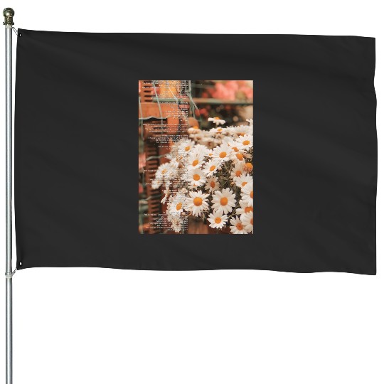 Cruel Summer Taylorr Swift flower House Flags