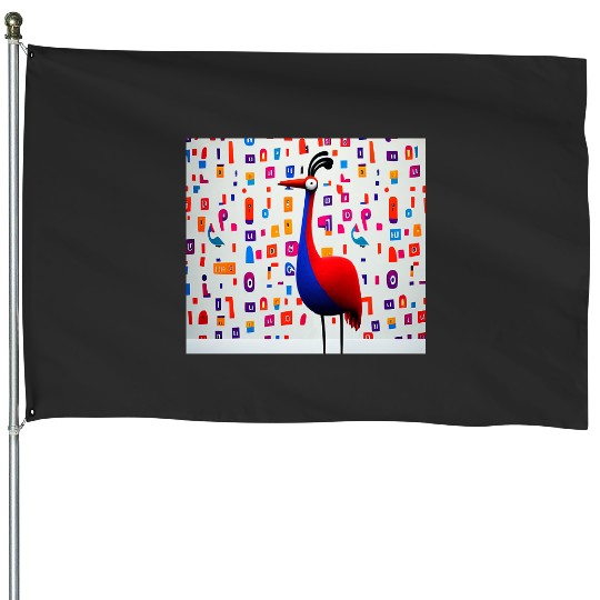 Up Movie Kevin Mickey-Balloon Shirt / Disney-Kevin Up House Flags