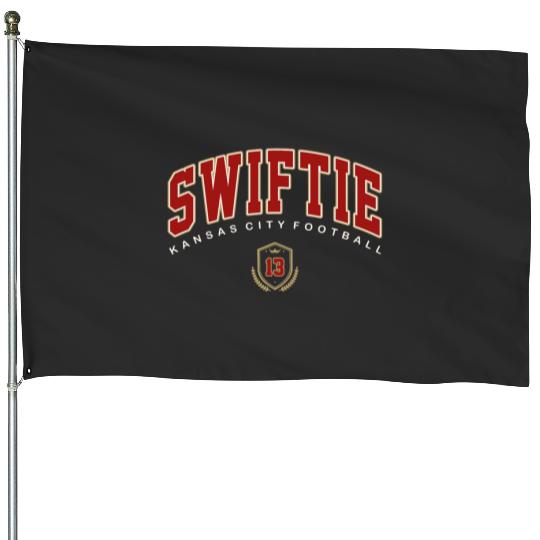 Discover Taylor version Kansas Football - Taylor version Kelce House Flags