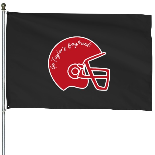 taylorr Swift, Travis Kelce House Flags
