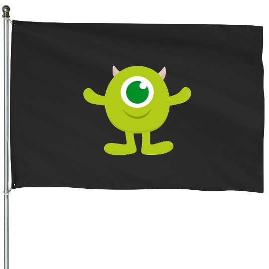 Disney-Parks Monsters Inc Mike Wazowski House Flags