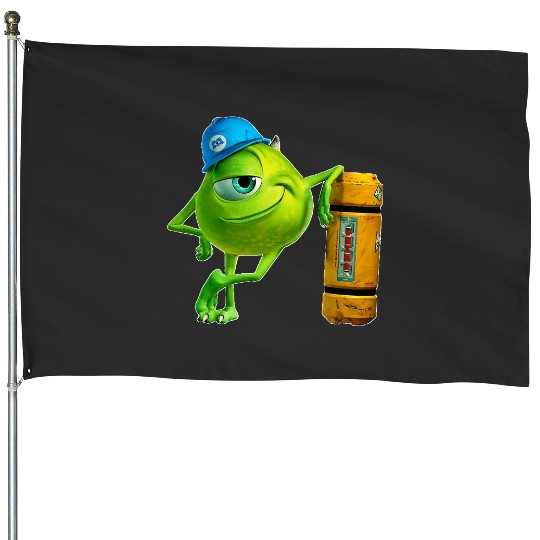 Disney-Parks Monsters Inc Mike Wazowski House Flags