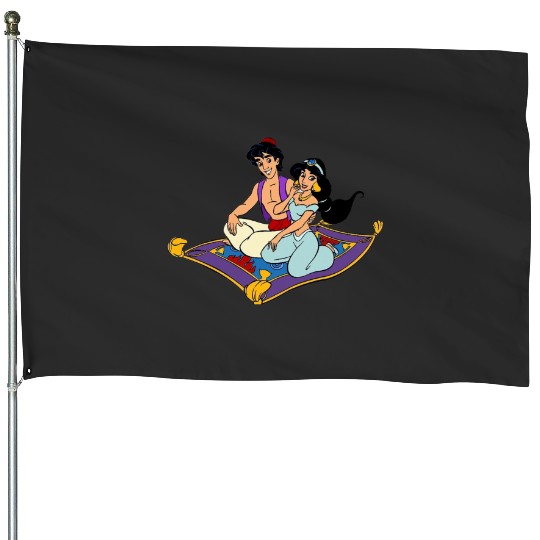 Aladdin Disneys House Flags